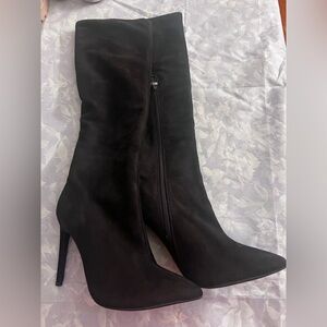 Jeffrey Campbell Black Heeled Boots